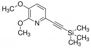 2,3-Dimethoxy-6-((trimethylsilyl)ethynyl)pyridine ADE000637-1G