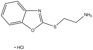 2-(1,3-Benzoxazol-2-ylthio)ethanamine hydrochloride CBR00822-1G