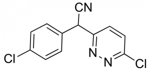 2-(4-Chlorophenyl)-2-(6-chloropyridazin-3-yl)acetonitrile JRD0221-1G