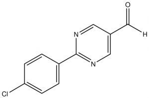 2-(4-Chlorophenyl)pyrimidine-5-carbaldehyde CBR00544-1G