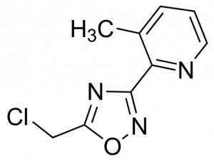 2-(5-Chloromethyl-1,2,4-oxadiazol-3-yl)-3-methylpyridine BOG00081-1G
