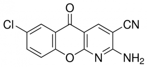 2-Amino-7-chloro-5-oxo-5H-[1]benzopyrano[2,3-b]pyridine-3-carbonitrile 402311-1G