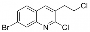 2-Chloro-3-(2-chloroethyl)-7-bromoquinoline BBO000103-1G