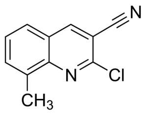2-Chloro-8-methylquinoline-3-carbonitrile BBO000034-1G