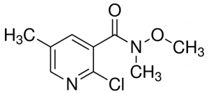 2-Chloro-N-methoxy-N,5-dimethylnicotinamide ADE000765-1G