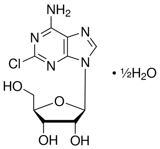 2-Chloroadenosine hemihydrate 