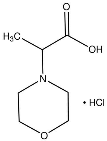 2-Morpholin-4-ylpropanoic acid hydrochloride CBR00946-1G