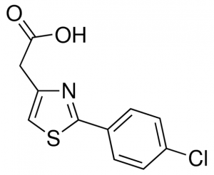 2-[2-(4-chlorophenyl)-1,3-thiazol-4-yl]acetic acid CDS013453-10MG