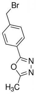 2-[4-(bromomethyl)phenyl]-5-methyl-1,3,4-oxadiazole CDS015896-100MG