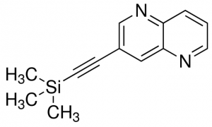 3-((Trimethylsilyl)ethynyl)-1,5-naphthyridine ADE000864-1G