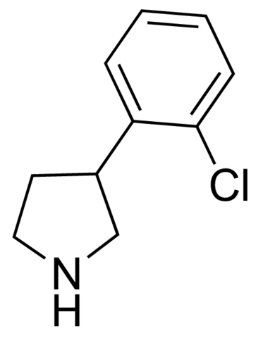 3-(2-Chloro-phenyl)-pyrrolidine CDS020276-25MG
