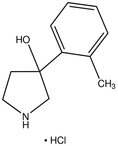 3-(2-Methylphenyl)pyrrolidin-3-ol hydrochloride CBR00824-1G