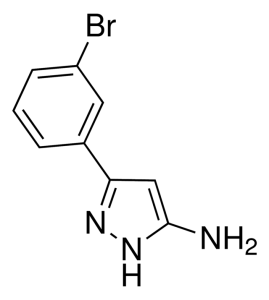 3-(3-Bromophenyl)-1H-pyrazol-5-amine JRD0045-1G