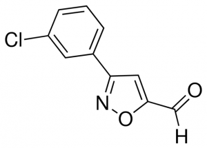 3-(3-Chlorophenyl)isoxazole-5-carbaldehyde JRD0155-1G