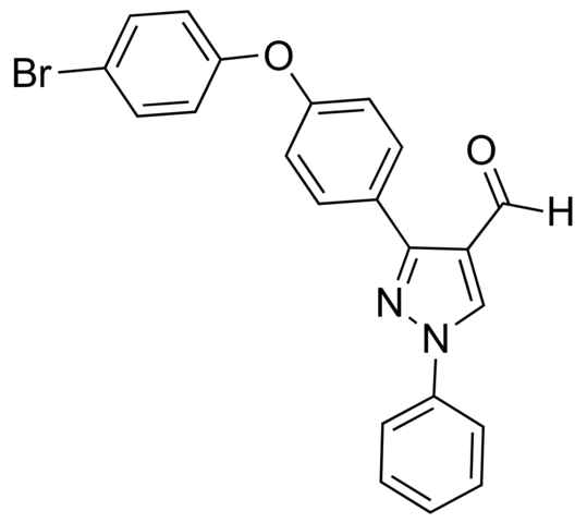 3-(4-(4-Bromophenoxy)phenyl)-1-phenyl-1H-pyrazole-4-carbaldehyde JRD0298-1G