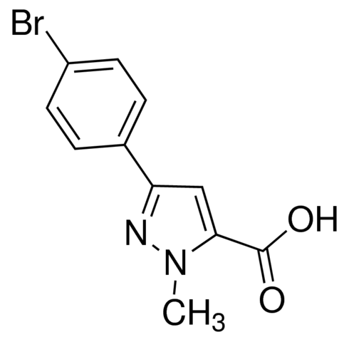 3-(4-Bromophenyl)-1-methyl-1H-pyrazole-5-carboxylic acid JRD0079-1G