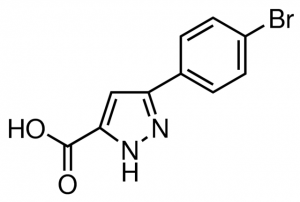 3-(4-Bromophenyl)-1H-pyrazole-5-carboxylic acid 