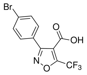 3-(4-Bromophenyl)-5-(trifluoromethyl)isoxazole-4-carboxylic acid JRD0126-1G