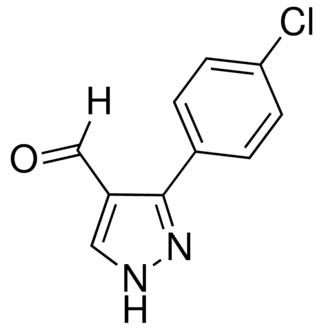 3-(4-Chloro-phenyl)-1H-pyrazole-4-carbaldehyde CDS006247-50MG