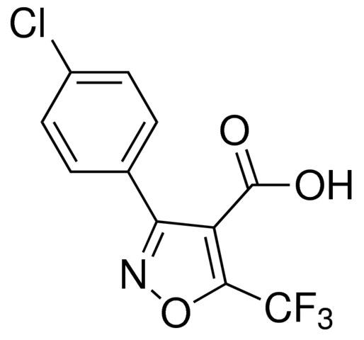 3-(4-Chlorophenyl)-5-(trifluoromethyl)isoxazole-4-carboxylic acid JRD0125-1G