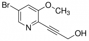3-(5-Bromo-3-methoxypyridin-2-yl)prop-2-yn-1-ol ADE000489-1G