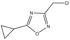 3-(Chloromethyl)-5-cyclopropyl-1,2,4-oxadiazole CBR00147-1G