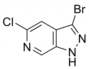 3-Bromo-5-chloro-1H-pyrazolo[3,4-c]pyridine BLN00031-1G
