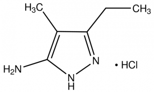 3-Ethyl-4-methyl-1H-pyrazol-5-amine hydrochloride CBR00790-1G