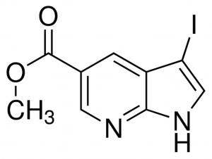 3-Iodo-1H-pyrrolo[2,3-b]pyridine-5-carboxylic acid methyl ester ADE000945-1G