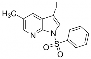 3-Iodo-5-methyl-1-(phenylsulfonyl)-1H-pyrrolo[2,3-b]pyridine ADE001009-1G