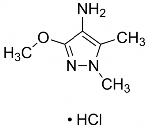 3-Methoxy-1,5-dimethyl-1H-pyrazol-4-amine hydrochloride CBR01422-1G
