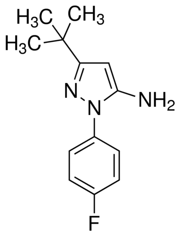 3-tert-Butyl-1-(4-fluorophenyl)-1H-pyrazol-5-amine JRD0053-1G