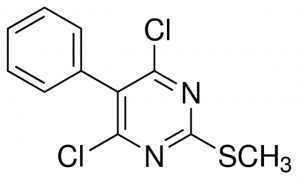 4,6-Dichloro-2-methylthio-5-phenylpyrimidine 