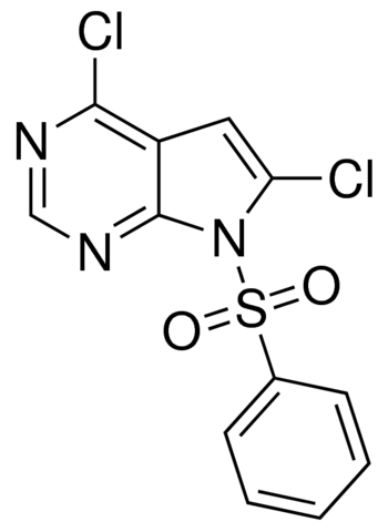4,6-Dichloro-7-(phenylsulfonyl)-7H-pyrrolo[2,3-d]pyrimidine ADE001394-1G