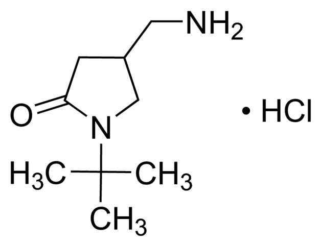 4-(Aminomethyl)-1-tert-butylpyrrolidin-2-one hydrochloride CBR01835-1G