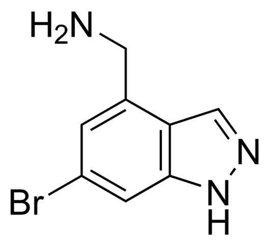 4-(Aminomethyl)-6-bromo-1H-indazole 764434-500MG