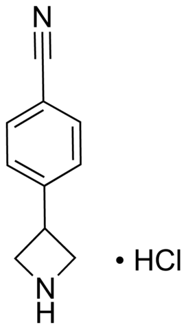 4-(Azetidin-3-yl)benzonitrile hydrochloride CDS019876-10MG
