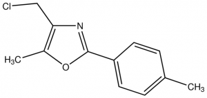 4-(Chloromethyl)-5-methyl-2-(4-methylphenyl)-1,3-oxazole CBR00539-1G