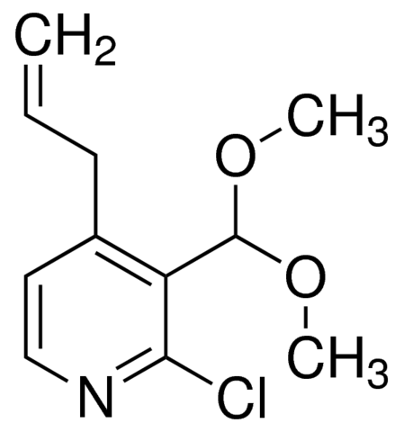 4-Allyl-2-chloro-3-(dimethoxymethyl)pyridine ADE000684-1G