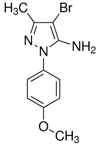 4-Bromo-1-(4-methoxyphenyl)-3-methyl-1H-pyrazol-5-amine JRD0024-1G