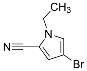 4-Bromo-1-ethyl-1H-pyrrole-2-carbonitrile CBR01774-1G
