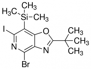 4-Bromo-2-(tert-butyl)-6-iodo-7-(trimethylsilyl)oxazolo[4,5-c]pyridine ADE001306-1G