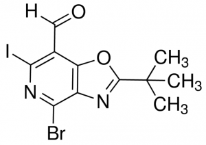 4-Bromo-2-(tert-butyl)-6-iodooxazolo[4,5-c]pyridine-7-carbaldehyde ADE000084-1G