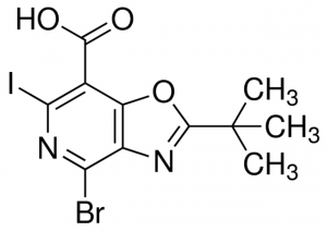 4-Bromo-2-(tert-butyl)-6-iodooxazolo[4,5-c]pyridine-7-carboxylic acid ADE000083-1G