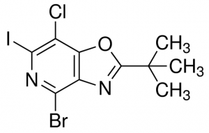 4-Bromo-2-(tert-butyl)-7-chloro-6-iodooxazolo[4,5-c]pyridine ADE000085-1G