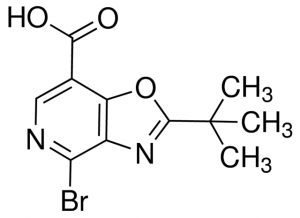 4-Bromo-2-(tert-butyl)oxazolo[4,5-c]pyridine-7-carboxylic acid ADE000079-1G