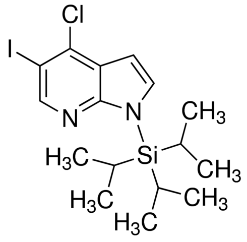 4-Chloro-5-iodo-1-(triisopropylsilyl)-1H-pyrrolo[2,3-b]pyridine ADE000970-1G