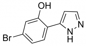 5-Bromo-2-(1H-pyrazol-5-yl)phenol JRD0270-1G
