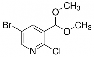 5-Bromo-2-chloro-3-dimethoxymethyl-pyridine ADE000409-1G