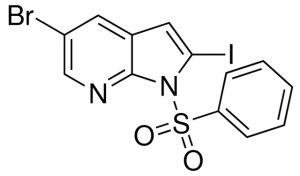 5-Bromo-2-iodo-1-(phenylsulfonyl)-1H-pyrrolo[2,3-b]pyridine ADE001088-1G